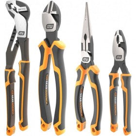 Gearwrench 4 Pc Mixed Dual Material Pliers Set