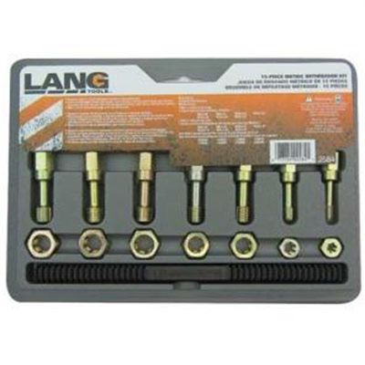 Lang Tools (Kastar) 15 PC MASTER METRIC RETHREAD KIT