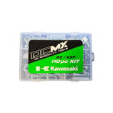 DCMX Fastener & Hardware Kit – Kawasaki KX/KXF (110pc)