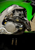 P3 Carbon Skid Plate KX450/X/SR 2024 - 2026 With NO Integrated Linkage Guard