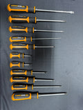 (Pre Owned) Gearwrench 11Pc. Phillips®/Slotted Dual Material Screwdriver Set