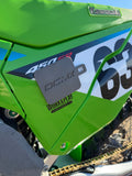 DCMX KX450/250 Side Plate Wash Cover and Air Flow Template