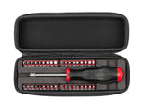 Tekton 1/4 Inch Bit Driver and Bit Set with Case (37-Piece)