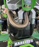 P3 Carbon Skid Plate KX450/X/SR 2024 - 2026 With NO Integrated Linkage Guard