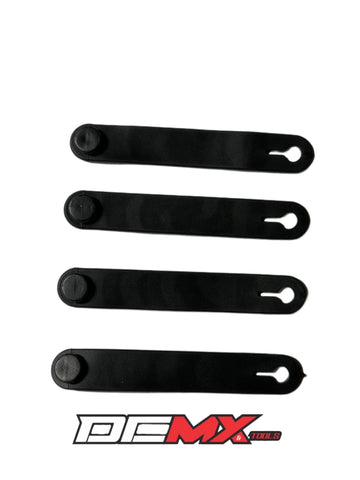 DCMX Handle Bar Cable Straps (4 pack)