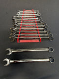 (Pre Owned) Gearwrench 14-Piece Metric Long Pattern Combination Non-Ratcheting Wrench Set