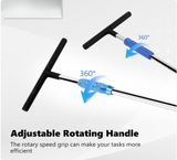 DCMX SpeedSpin 1/4” T-Handle (w/ 3/8” Adaptor)
