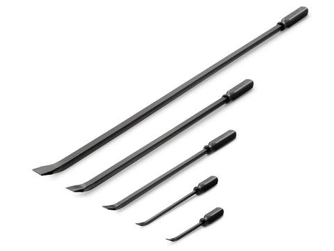 Tekton Angled End Handled Pry Bar Set, 5-Piece (12, 17, 25, 36, 45 in.)