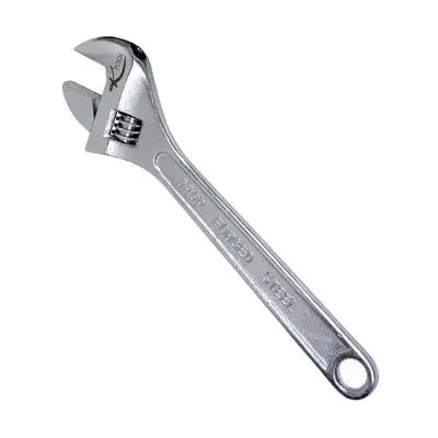 K Tool International Adjustable Wrench &hyphen; 10-inch Jaw capacity: 1-13/16"