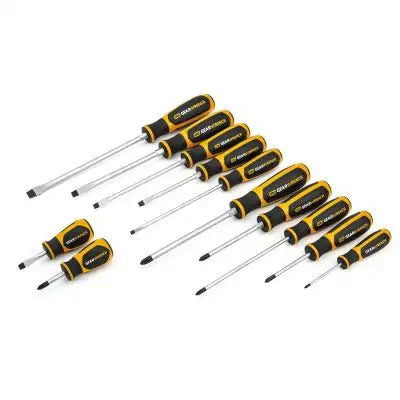 Gearwrench 12 Pc. Phillips®/Slotted Dual Material Screwdriver Set