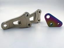 Works Chassis Lab 21-24 Honda CRF450R / CRF450RX Aluminum Top Hangers and Titanium Front Mount