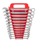 Tekton Combination Wrench Set, 12-Piece (8-19 mm) with Holder